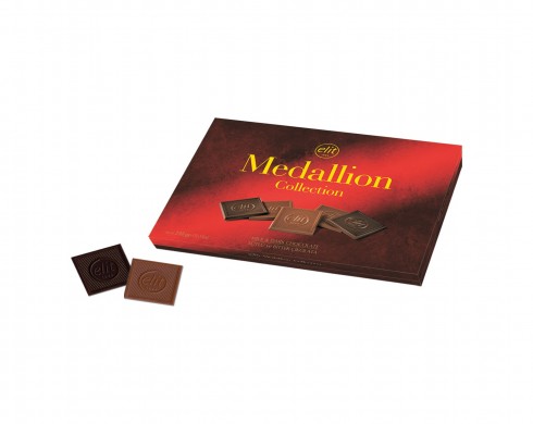 Elit Çikolata Medallion Collection Madlen Çikolata Kırmızı Kutu